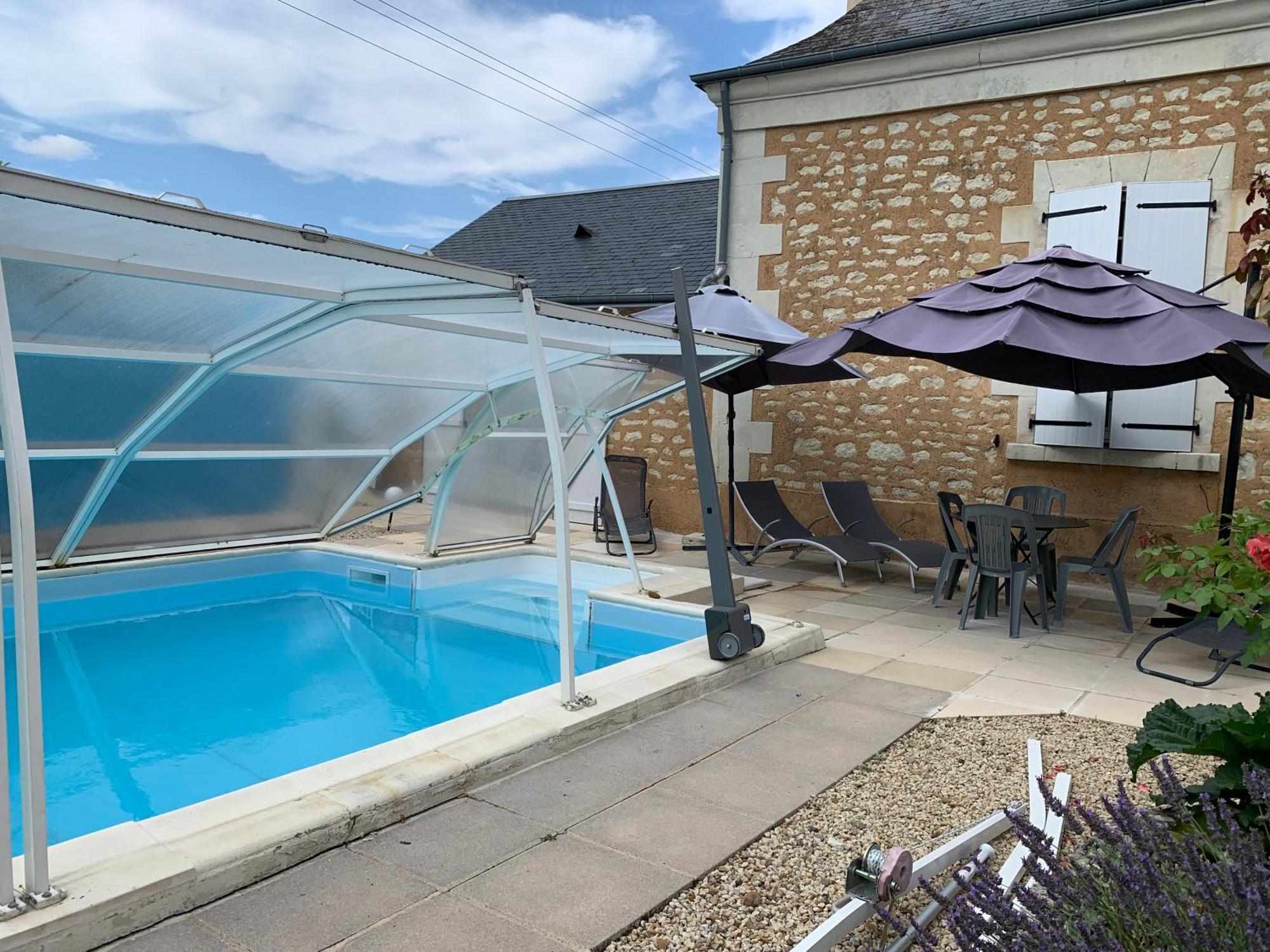 Bed and Breakfast La Costonnerie Leigne-sur-Usseau Экстерьер фото